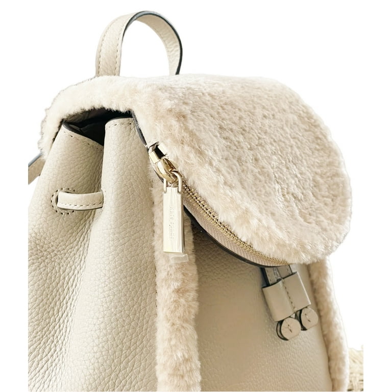 Kate spade fur backpack Clearance