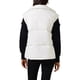 thumbnail image 3 of Chaleco acolchado sin mangas de invierno ligero para mujer INSPIRE CHIC, con cuello alto, abrigo acolchado cálido, talla XL, color blanco, 3 of 6