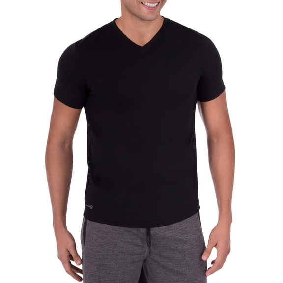 Russell Men's Performance Activewear Short Sleeve V-Neck Tee