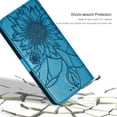 thumbnail image 5 of Wallet Case for Moto G Stylus 5G 2023 Case with Card Holder,Sunflower Pattern Leather Phone Case with Kickstand Magnetic Closure Shockproof Cover for Moto G Stylus 5G 2023 Blue Sunflower, 5 of 16