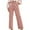 Pink, variant on Lenpel Corduroy Pants for Women Fall Winter Warm High Waisted Business Casual Wide Leg Pants Loose Trendy Trousers