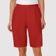 thumbnail image 1 of Pantalones de dormir de color liso para mujer, finos, informales, de cinco cuartos, para el hogar, pijama, 1 of 7