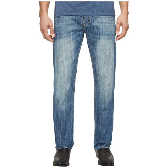 Rock and Roll Cowboy Men's Jeans in Medium Wash M0T1463 Medium Wash Jeans