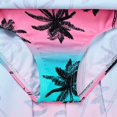 thumbnail image 4 of BAOHULU Toddler Girls Floral Swimsuit One Piece Short Sleeve Swimwear Bathing Suit, 4 of 5