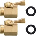 thumbnail image 3 of Heavy Duty Brass Garden Hose Shut Off Valve, 3 of 4