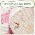 thumbnail image 3 of SIXHOME 20"x32" Cute Daisy Bathroom Rug Non Slip Bath Mat Ultra-Soft Super Absorbent Quick Dry Bathroom Mat Machine Washable Single-Needle Tufted Floral Bath Mats for Bathroom Floor Pink, 3 of 7