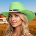 thumbnail image 1 of Western Style Cowboy Hat With Star Unisex Riding Accessory For Casual Home Everyday Wear And AllSeason Use, 1 of 3