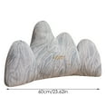 thumbnail image 3 of Size Headboard Pillow with Removable Cover Large Backrest Cushion for Bed Reading Daybed Dorm Bunk Beds Soft Bolster Pillow Back Support Wall Pillow Headboard, 3 of 3