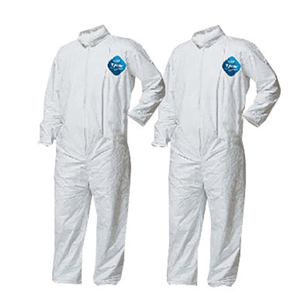 AllStatesAgParts Tyvek Disposable Coveralls White, 3XL 2 Pairs
