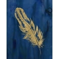 thumbnail image 2 of Robinson, Carol 26x32 Black Ornate Wood Framed with Double Matting Museum Art Print Titled - Golden Feather II, 2 of 4
