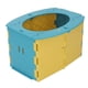 thumbnail image 5 of Silla de entrenamiento para ir al baño, plegable, encantador, multiusos, portátil, asiento de entrenamiento para ir al baño, para coche de viaje, azul, 5 of 9