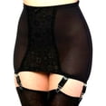 thumbnail image 3 of Falda corta europea y americana con encaje divertido, hebilla de metal sexy, liguero de malla ajustable de 6 garras, 3 of 5