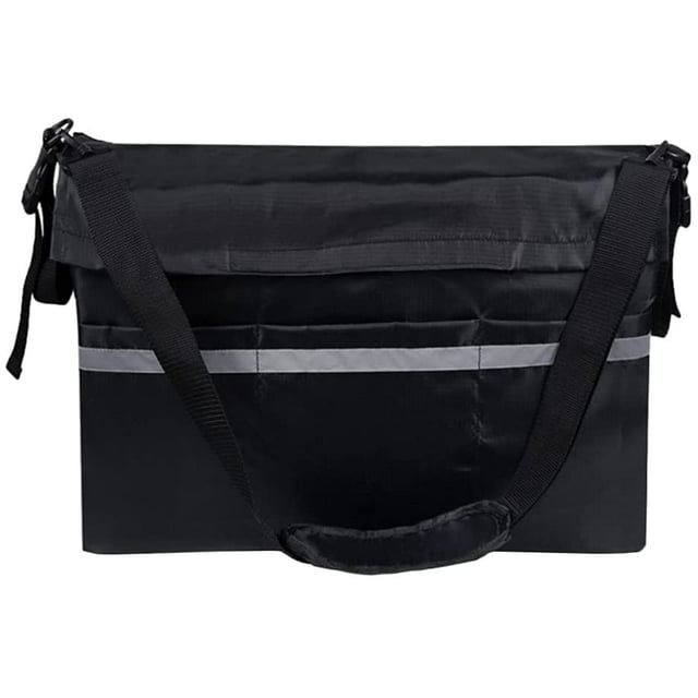 1pc Sac d'Organisateur de Sac d'Accoudoir de Fauteuil Roulant Sac de Rangement de Marchette Sac de Rangement de Bras de Fauteuil Roulant Accessoires de Rangement