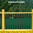 thumbnail image 5 of 101 Piece Metal Deck Posts 26x0.75 Inch Stair Railings with Screws Aluminum Deck Railings for Wood Composite Decks Outdoor Stairs Porches, 5 of 6