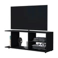 thumbnail image 4 of FM FURNITURE Vail Table Console Bois d'Ingénierie avec Rangement Ouvert Noir, 4 of 7