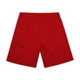thumbnail image 3 of JTieacloth Mens Linen Shorts Summer Men'S Casual Shorts Solid Color Shorts Fashion Slim Five Pants Beach Shorts,Red, 3 of 5