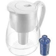 Brita Monterey Water Pitcher with 1 Longlast Filter BPA Free White 10 Cup by The Clorox Company