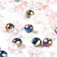 thumbnail image 4 of 1Box 500Pcs 5 Colors Mixed Styles Glass Beads Faceted Rondelle Mixed Color 100pcs/color, 4 of 7