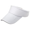 thumbnail image 3 of Homme Femme Été Visière Soleil Chapeau Uni Casquette WH, 3 of 5