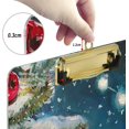thumbnail image 4 of FMSHPON Christmas Xmas Merry Ball Cat Clipboard Hardboard Wood Nursing Clip Board and Pull for Standard A4 Letter 13x9 inches, 4 of 5