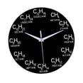 thumbnail image 1 of Reloj de Pared de Matemáticas de Químicos - Reloj de Pared de Carbón Zulema Reloj de pared de matemáticas, 1 of 8