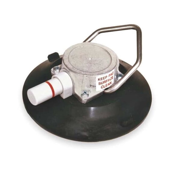 Woods Powr-Grip Suction Cup Mount,6 in Dia,Tie-Down Bail TL6TD