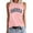 Pink, variant on Ruyang Women Tank Tops Patriotic Shirts for Women American Flag Shirt Family Freedom Graphic Tee USA Star Stripes Tops