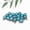 Blue, variant on 18ct Orange Shatterproof 4-Finish Christmas Ball Ornaments 1.25" (30mm)