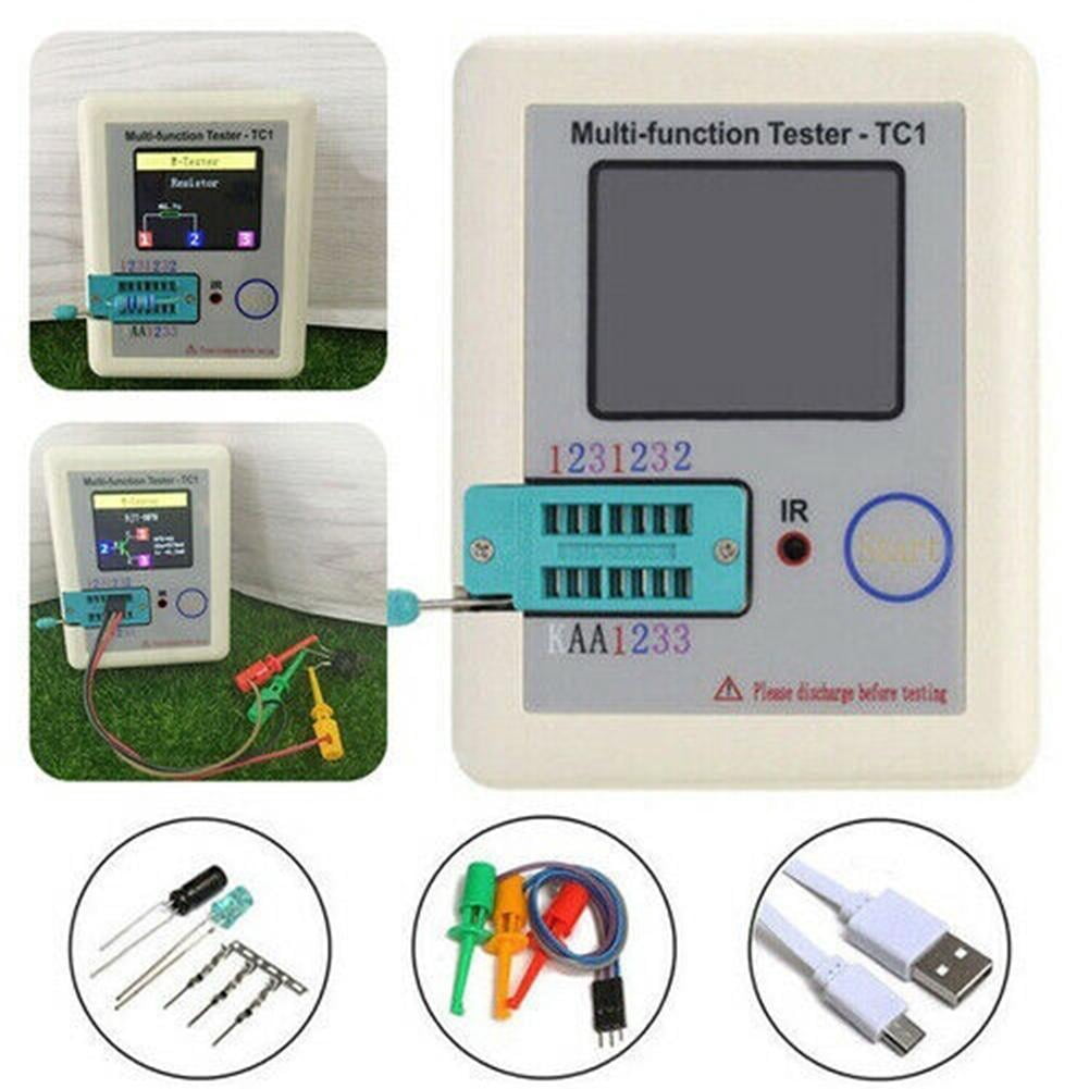 LCR-TC1 Transistor Tester ESR Capacitance Meter Electronic V8L4 HOT NPN Fast E3I9