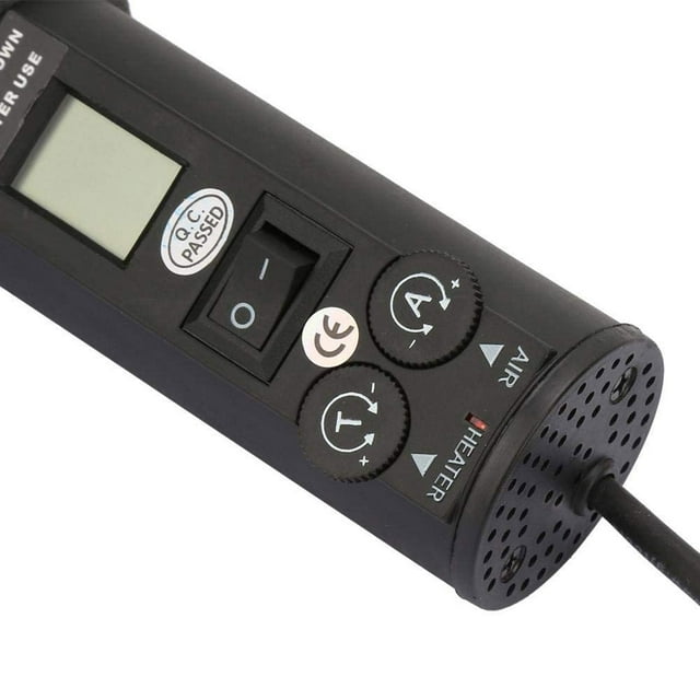 Herramienta de Calor Eléctrico, Soplador de Aire Caliente, Estacia de Soldadoura AC220V 2.5A, Ajustable para la Tubería Retráptil de la Industria del Cine de Pvc.