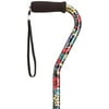 Harvy Canes - Fashion Prints in Offset - Walking Cane - 30"-39" - Night Flowers