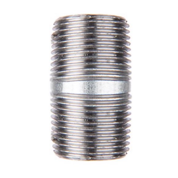 Boquilla STZ INDUSTRIES de acero galvanizado de 1/2 pulgada x 1.5 pulgadas