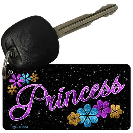 Princess Novelty Aluminum Key Chain KC-10334 3 x 1.5 Key Chain (KC)