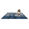 thumbnail image 3 of Joy CarpetsCoastal Canvas 5'4" x 7'8" area rug in color High Tide-Color:high tide,Material:Nylon, 3 of 4