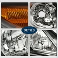 thumbnail image 5 of For 2011 2012 2013 Toyota Corolla Headlights Headlamps Replacement Left+Right, 5 of 5