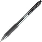 3 PACK Zebra Sarasa Gel Ink Retractable Pens Medium Point Black, 12/Pack (46812) New