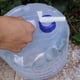 thumbnail image 3 of Greeniant Bolsa de agua para exteriores, plegable, para senderismo, recipiente para beber, jarra portátil para escalada, supervivencia, gran capacidad, Kits de desorden para acampar 15L Greeniant OD022156-03, 3 of 6