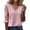 Pink, variant on Dressy Tops for Women Printed Round Neck Casual Short Sleeve T Shirt Tops Summer Tops