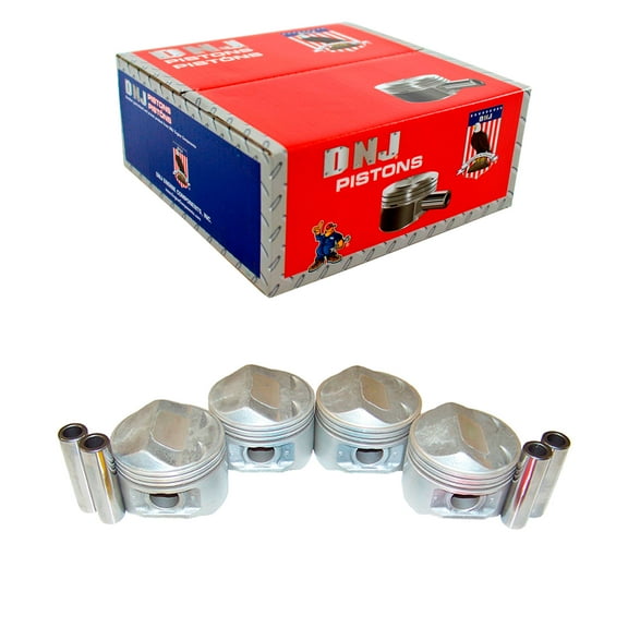 DNJ P151A Standard Complete Piston Set Fits Cars & Trucks 01-10 Chrysler Liberty 2.4L DOHC 16v