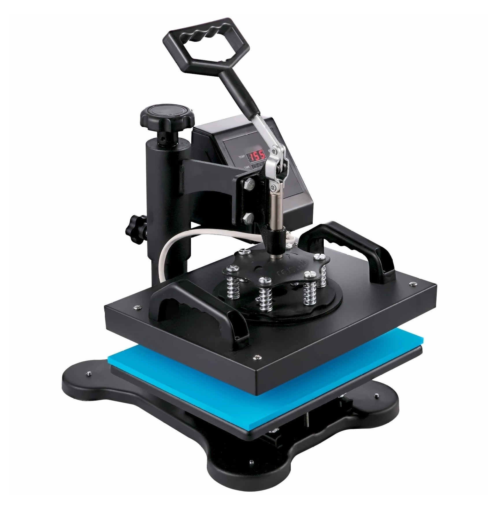 Heat Press Machine 12x10 Inch for T-Shirts, Sublimation Heat Transfer Pressing Machine 30x23cm for Fabric, Bags, Plates with Swing Away Design