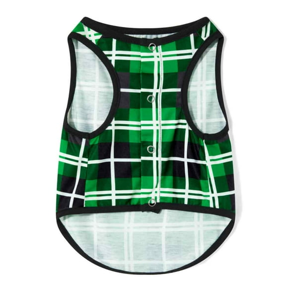 Christmas Pajama Family Matching Pajamas Sets Christmas Pjs Sleepwear Outfits for Christmas Holiday Xmas Party-Green Dog-M