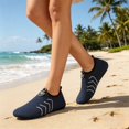 thumbnail image 6 of Domuza water shoes for women, Quick Dry Slip-On Aqua Socks, Non Slip Barefoot Shoes for Beach Swim Pool Yoga Blue 9（EU-42）, 6 of 7