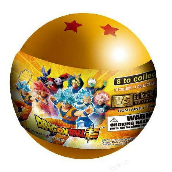 UCC Distributing Dragon Ball Super Mystery Pack with Stand And Keychain, 6" x 4" x 8", Plastic