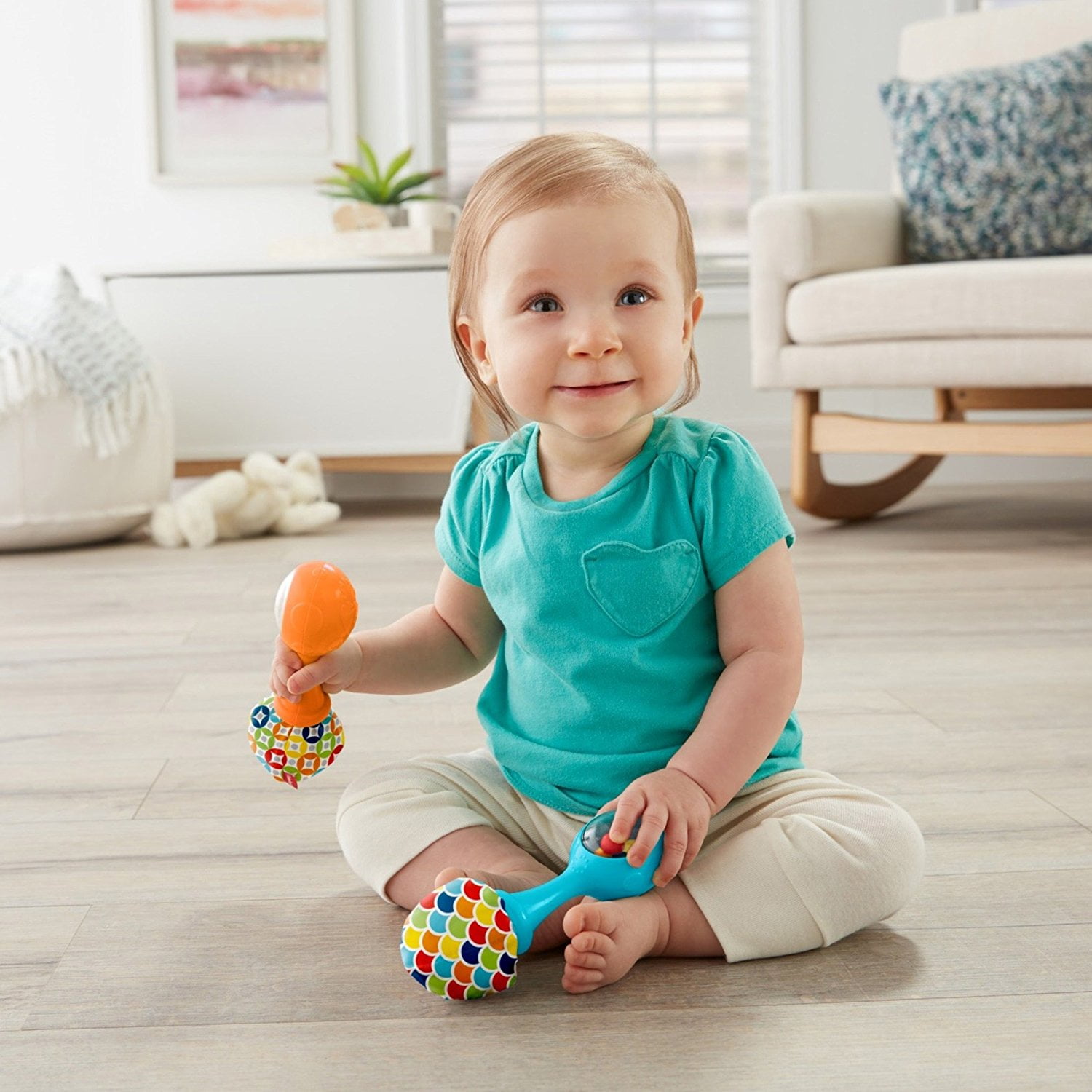 fisher price rattle and rock