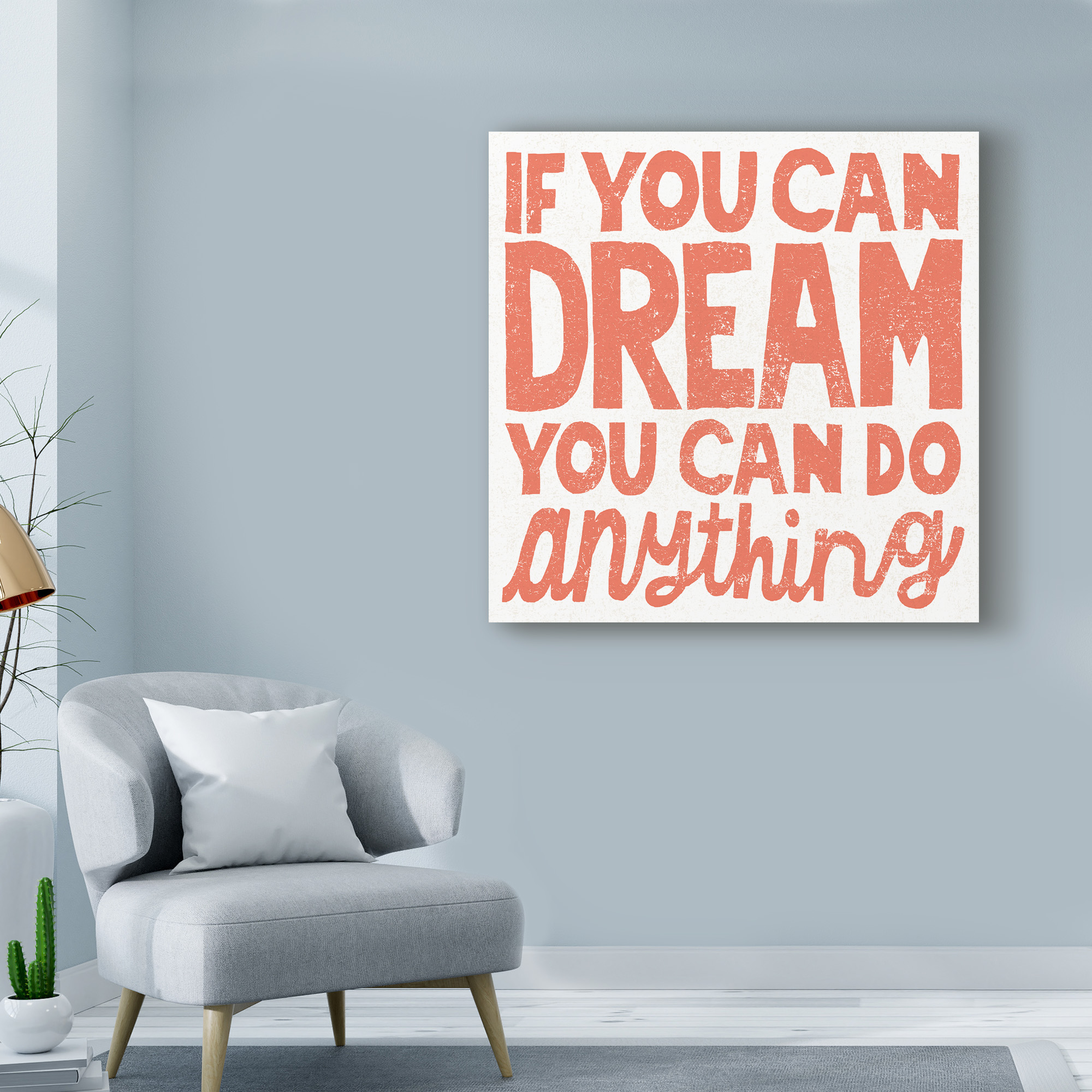 Trademark Fine Art 'If You Can Dream' Canvas Art by Michael Mullan