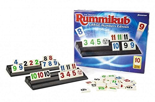 The Original Rummy Tile Game Rummikub 106 Tiles Cubes 2-4 Players Family party 