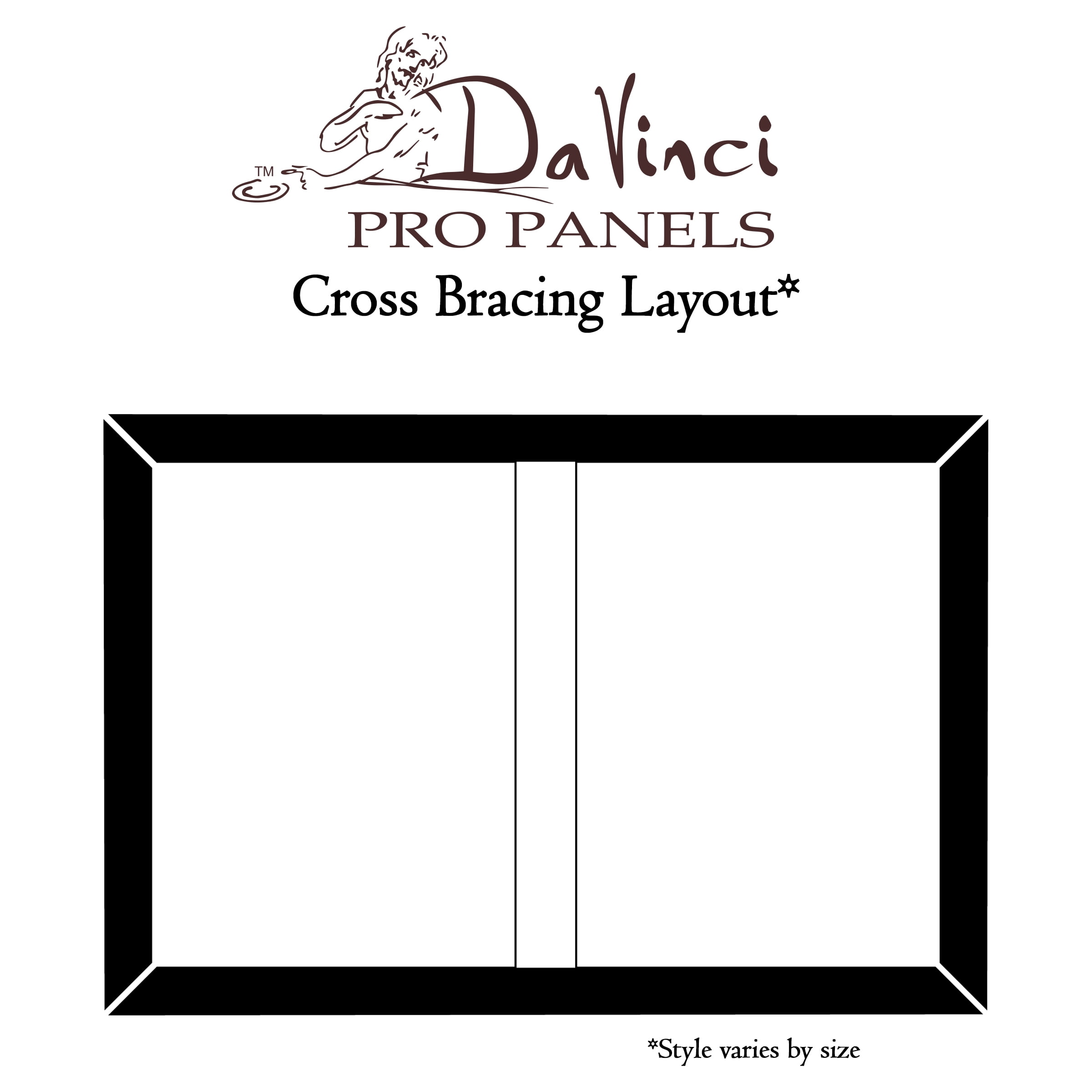 Da Vinci Pro Ultra Smooth Wood Canvas Gesso Board - 2" Deep, 18x24" Single White Acrylic Polymer Gesso Panels for Painting Fine Portraits and Ultra Fine Detail Illustrations and Artwork