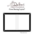 thumbnail image 6 of Da Vinci Pro Birch Wood Panel 1-5/8  Deep – 24x30" 4-Pack - Fine Textured, Warp Resistant, Lightweight & Rigid – Perfect for Mounting Sanded Pastel or Watercolor Paper, Linen or Canvas, 6 of 7
