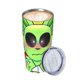 thumbnail image 2 of Taza de café Smiling Critters con tapa, 20 oz, vaso de viaje de acero inoxidable que se mantiene frío durante 9 horas y caliente durante 3 horas, 2 of 7