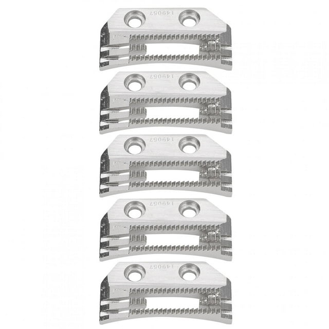 5Pcs Metal Sewing Machine Feed Teeth, E Feed Dog, For Juk